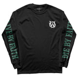 Live By Faith Die By Faith Long Sleeve T-Shirt | Black